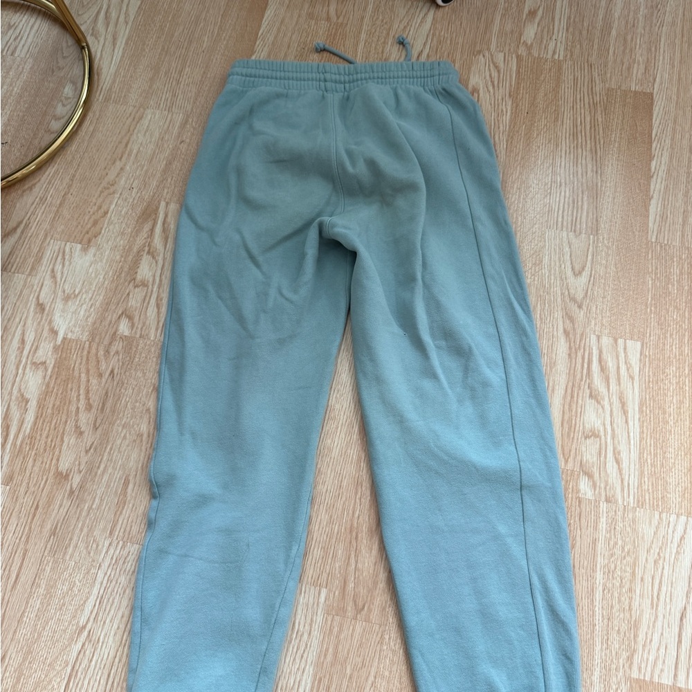 Tna Light Blue Ribbed Sweatpants - Picture 3 of 3